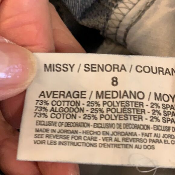 Nine West denim jeans size 8/29 - Picture 7 of 7